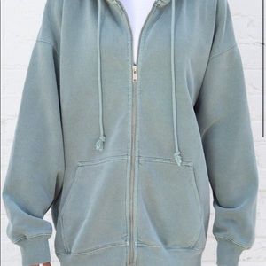 Sage green brandy melville christy hoodie 💟